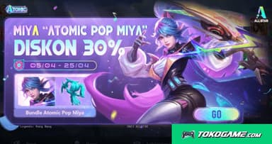Skin Atomic Pop Miya Telah Hadir, Dapatkan Diskon Hingga 30%