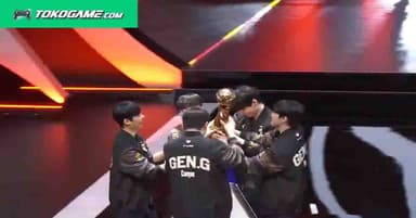 Tampil Mendominasi, Gen.G Esports Juarai MSI 2024
