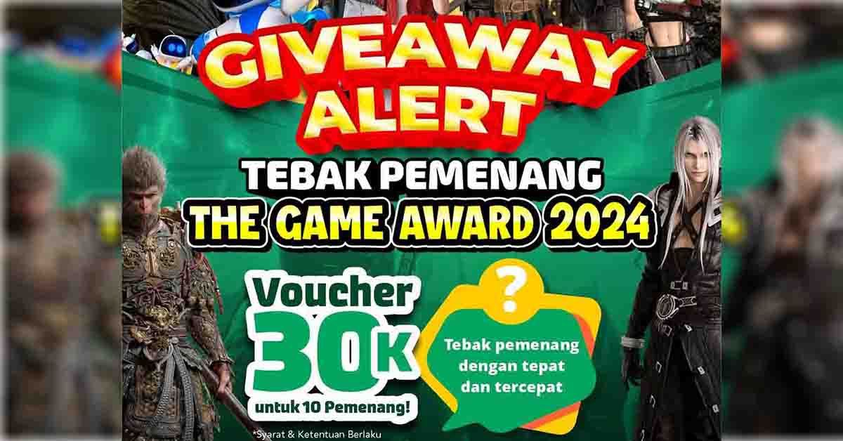 Ikuti Giveaway Tokogame dan Menangkan Voucher Rp30.000