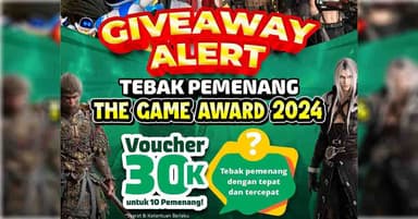 Ikuti Giveaway Tokogame dan Menangkan Voucher Rp30.000