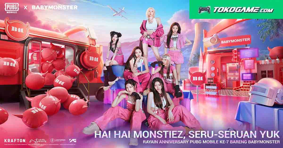 KRAFTON Umumkan Kolaborasi PUBG Mobile x BABYMONSTER