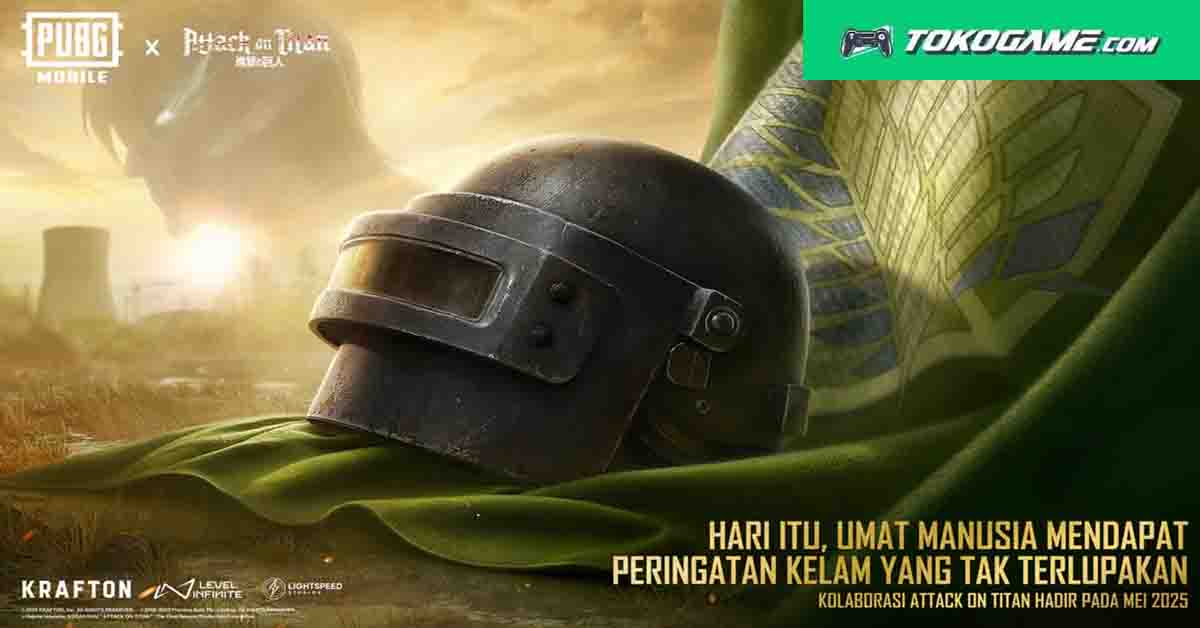 PUBG Mobile Umumkan Kolaborasi dengan Attack on Titan