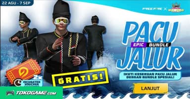 Cara Mendapatkan Epic Bundle Pacu Jalur Free Fire